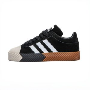 alexander wang x adidas originals Skate 防滑轻便 低帮 板鞋 男女同款 黑色